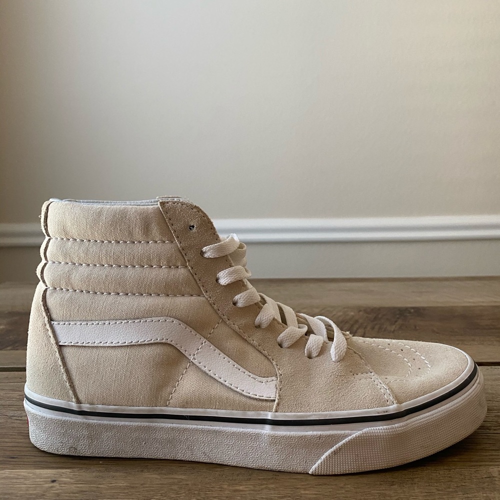 Tan High Top Vans